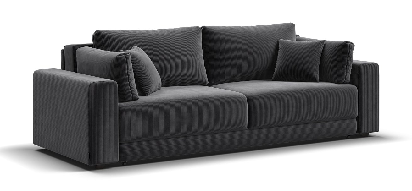 Диван Босс Прайм Вельвет CORD графит