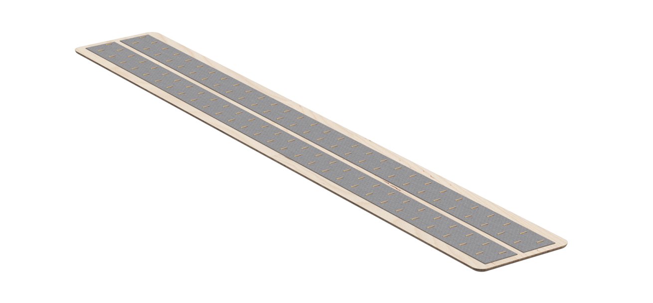 Накладки 2 шт. на диван BOSS Compact WOOD Smok