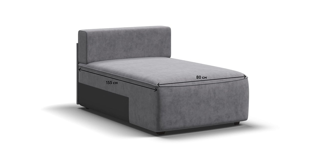 KING MODOOL оттоманка Велюр Роял агат