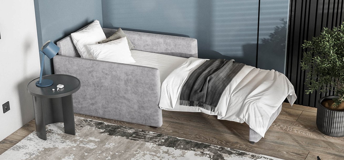 Кресло-кровать BOSS LOFT Велюр Роял агат