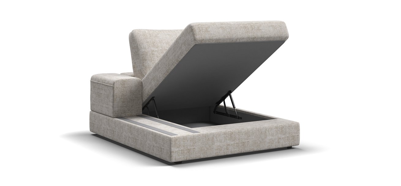 BOSS MODOOL SE оттоманка левая шенилл IQ кварц NEW