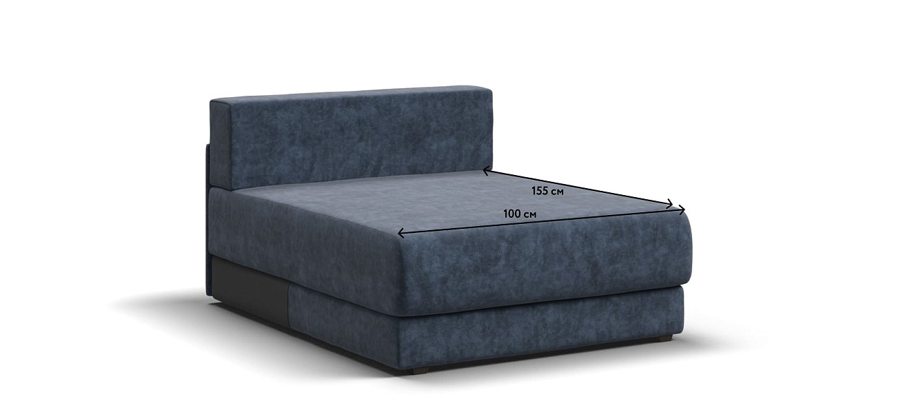 Оттоманка РИЧМОНД MODOOL Велюр Royal топаз NEW