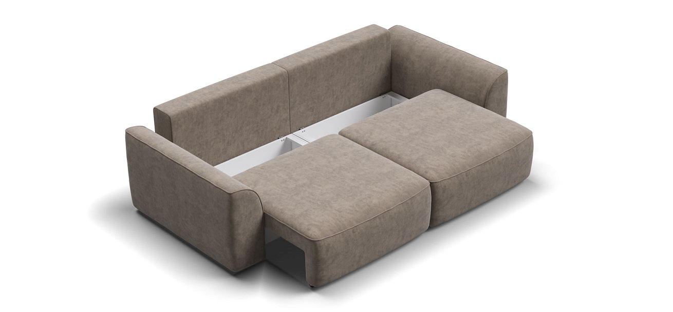 Диван KING SE Велюр Роял тауп