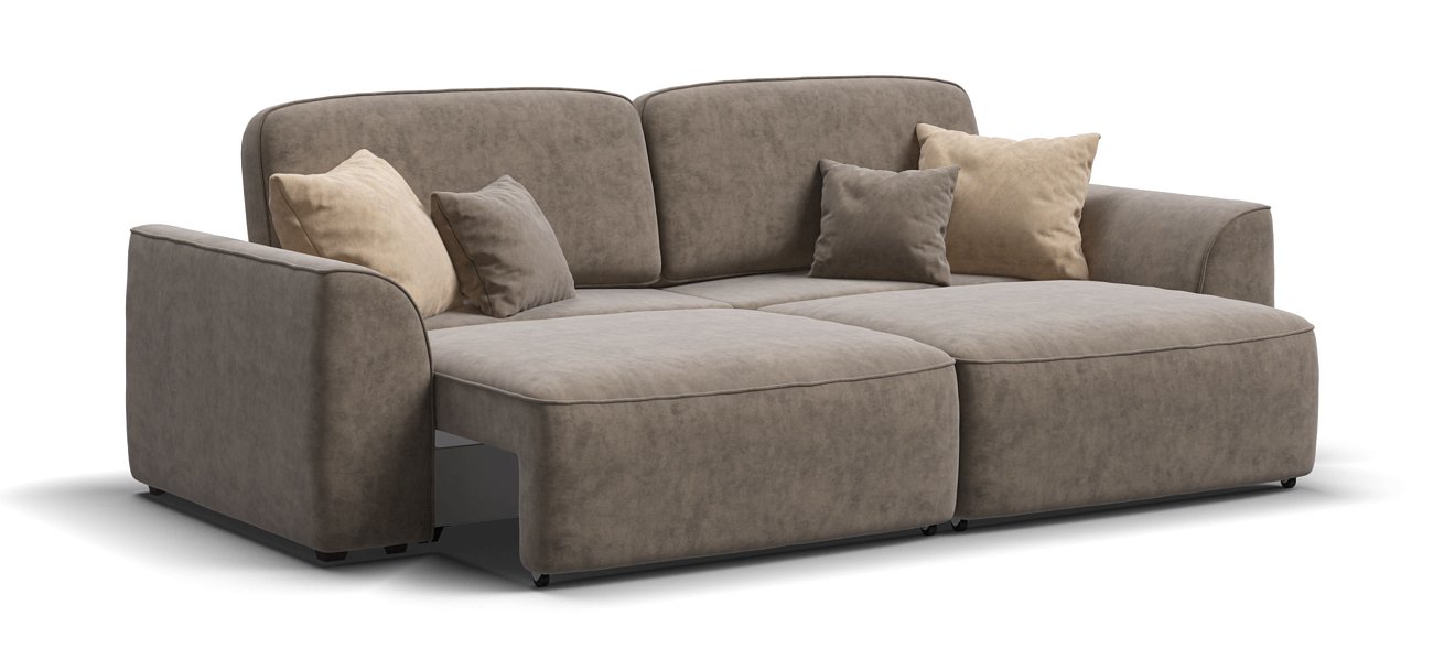 Диван KING SE Велюр Роял тауп