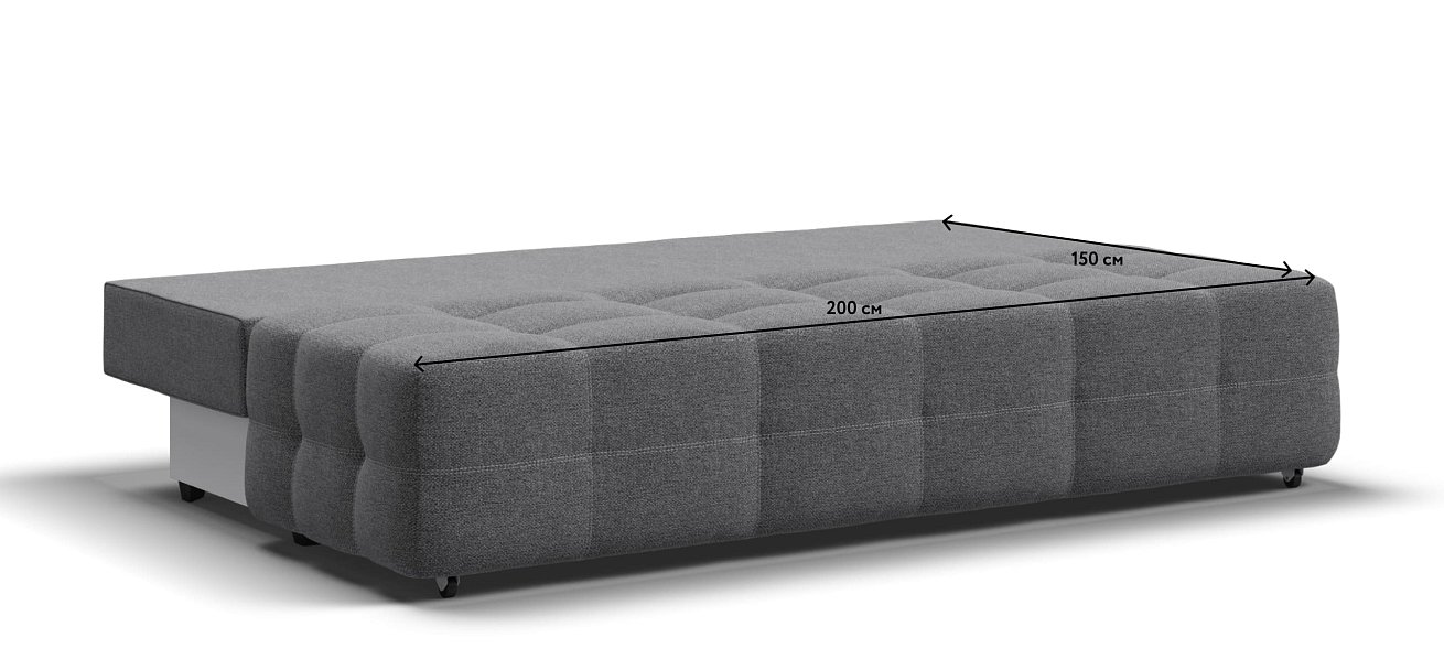 Диван Dandy MINI SE рогожка Malmo серый