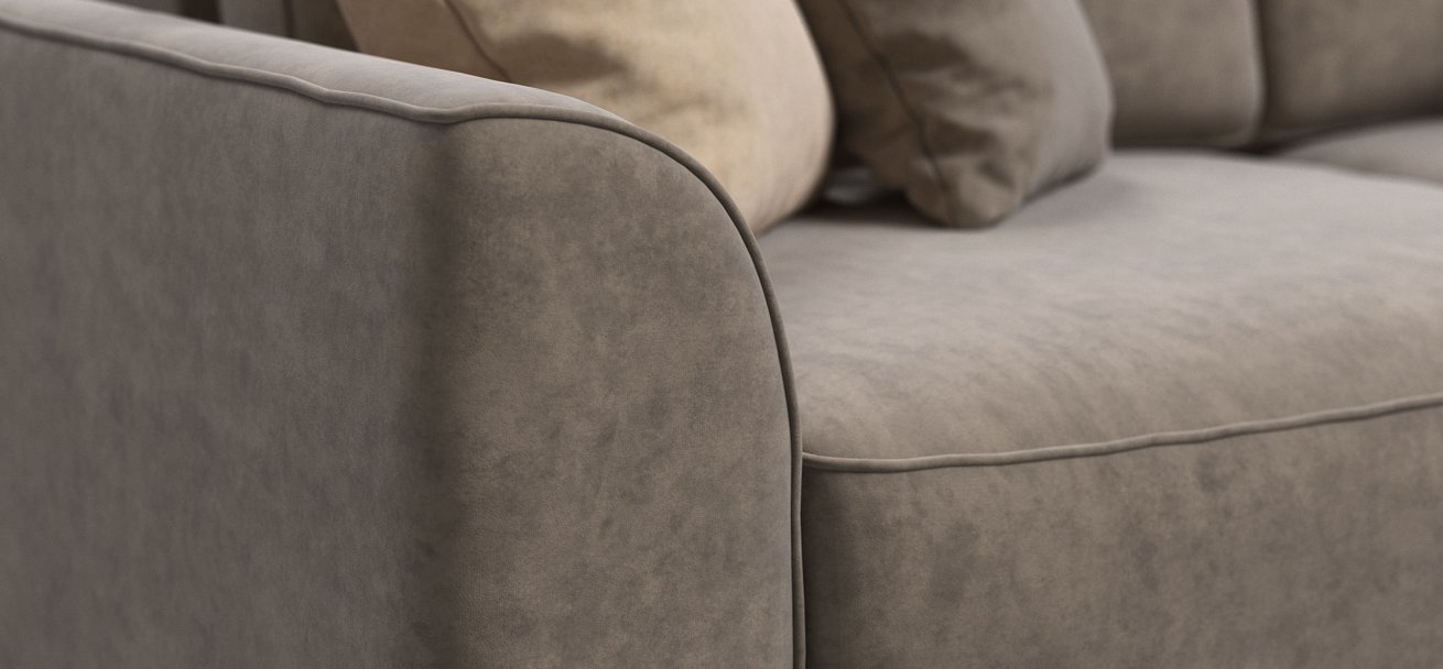 Диван KING MAX SE Велюр Роял тауп