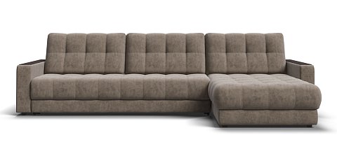 Угловой диван BOSS 3.0 MAX Велюр Роял тауп
