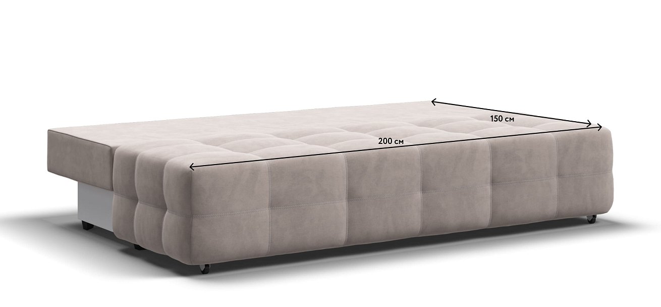 Диван Dandy MINI SE велюр Monolit латте