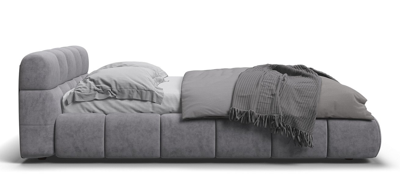 Кровать Босс Дрим 160*200 Про Велюр Роял агат