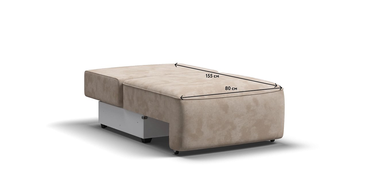 KING MODOOL база сп. место велюр Alkantara пепел