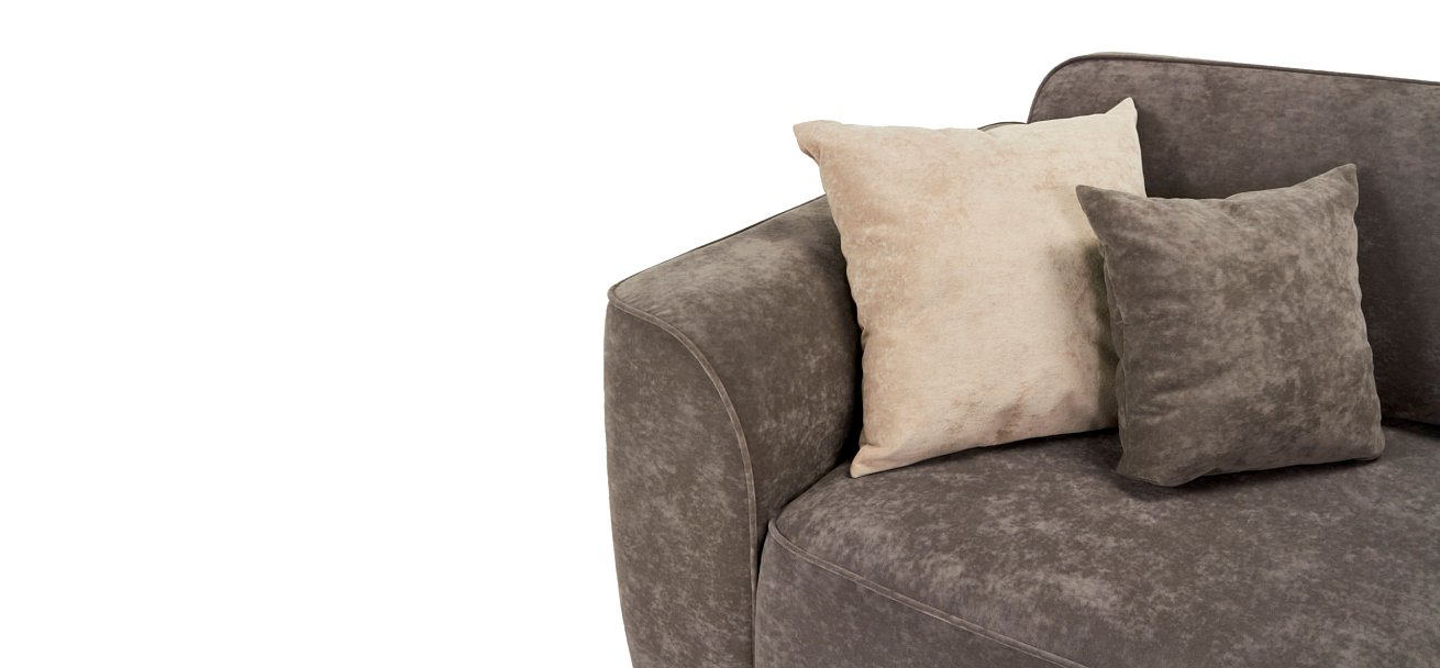 Угловой диван KING SE Велюр Роял тауп