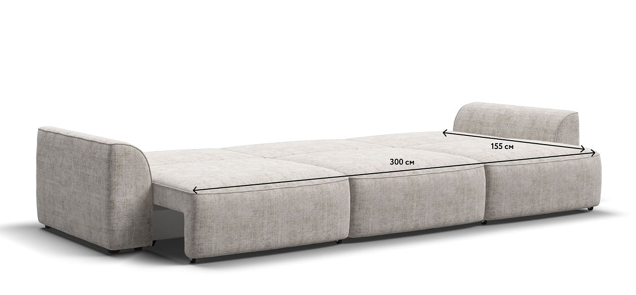 Диван KING MAX SE шенилл IQ кварц