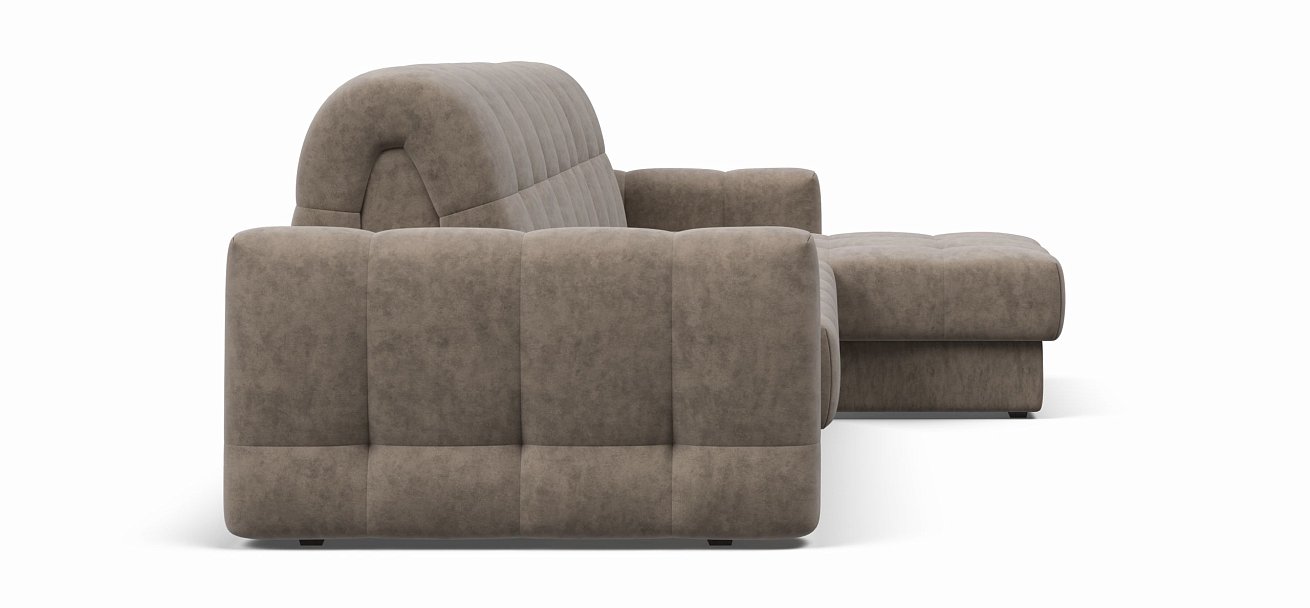 Угловой диван BOSS Sleep 160 Велюр Роял тауп