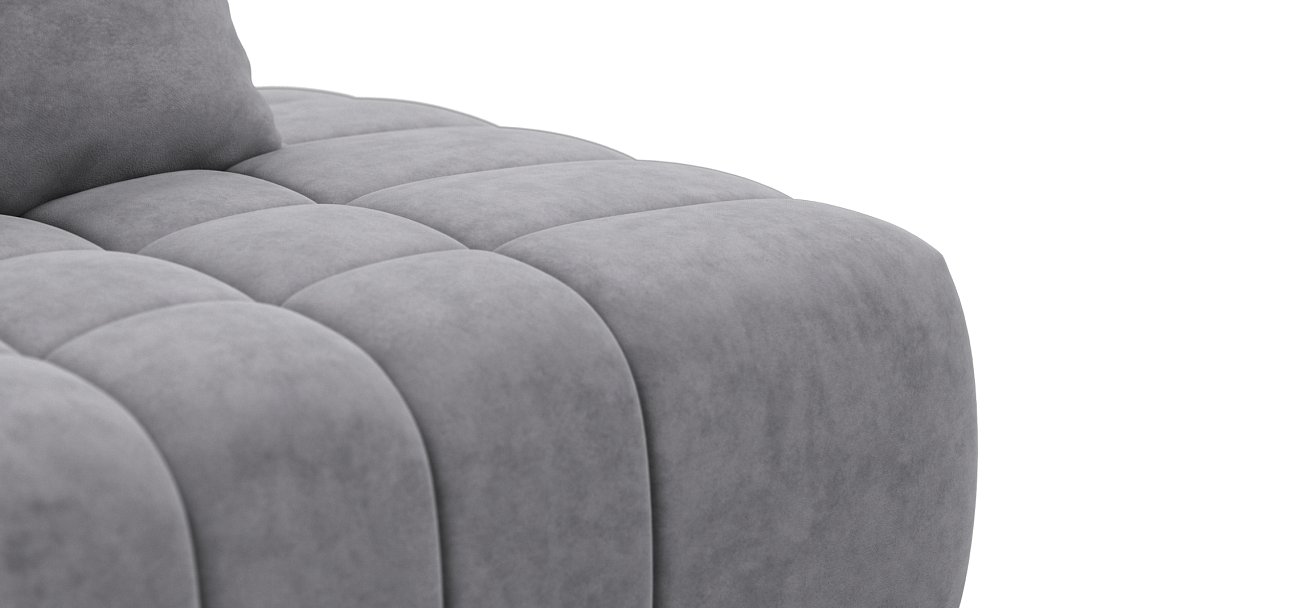 Диван Босс Твин прямой Велюр Роял агат