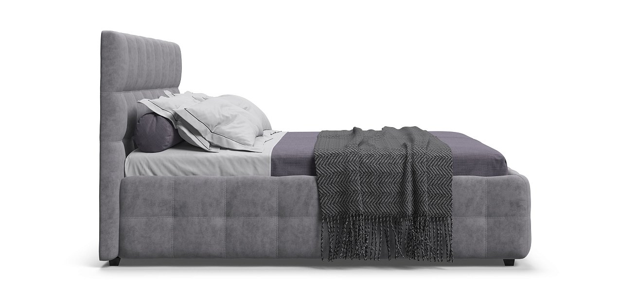 Кровать Босс 180*200 Про Велюр Роял агат