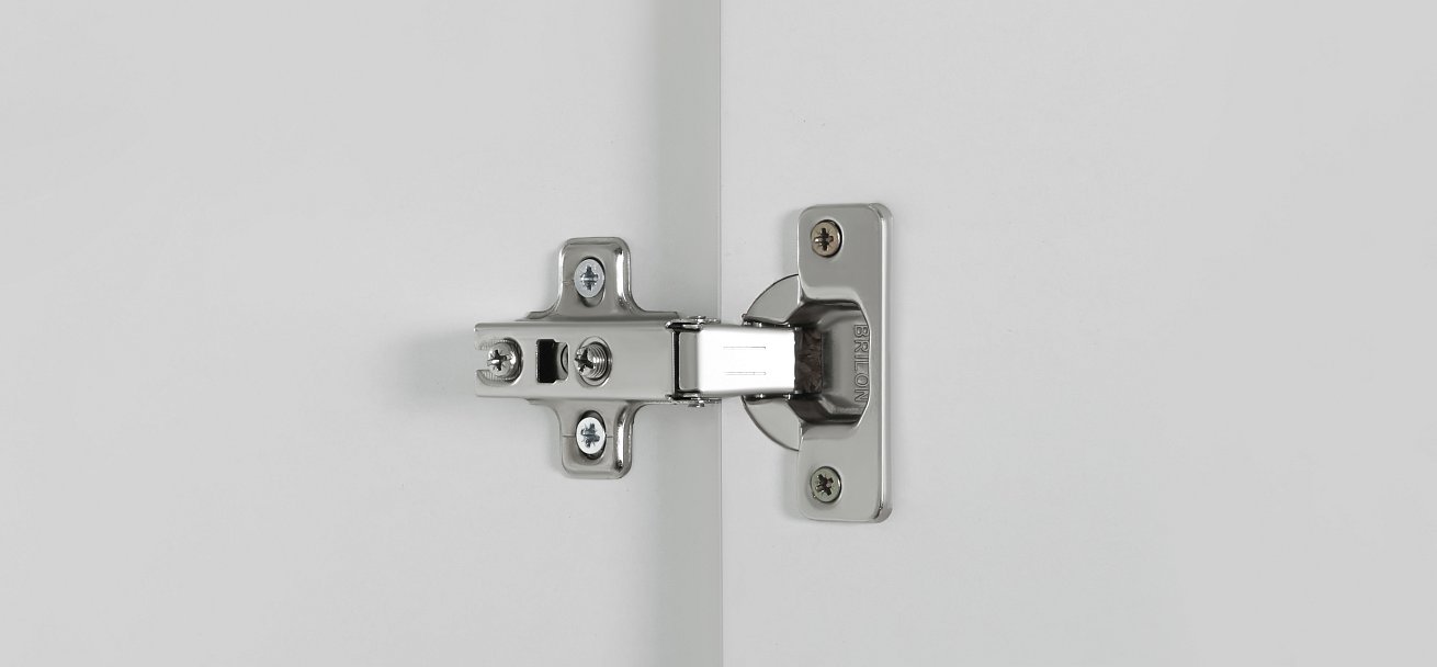 Идея 135 шкаф распашной 3Д Белый