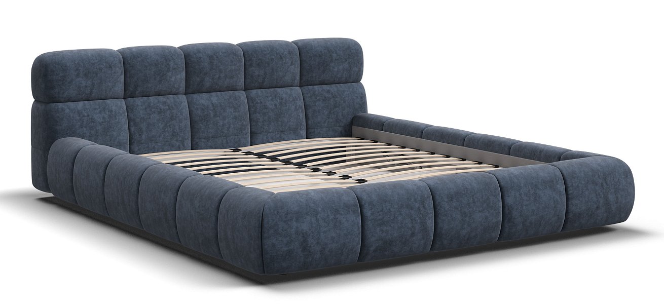 Кровать Босс Дрим 160*200 Про Велюр Royal топаз NEW