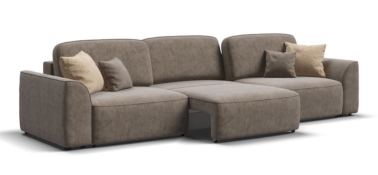 Диван KING MAX SE Велюр Роял тауп