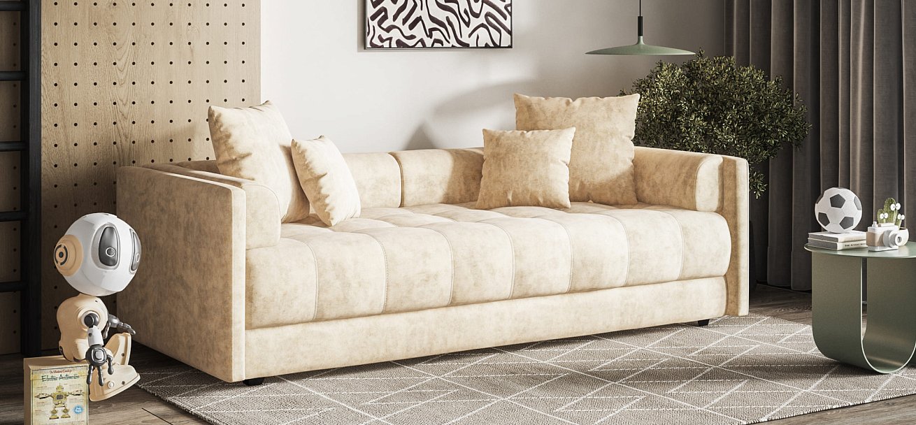 Тахта BOSS Велюр Роял шампань