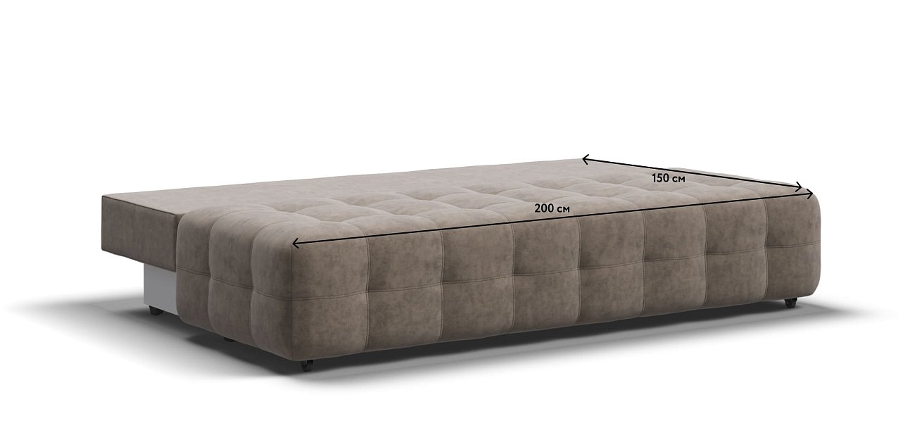 Диван BOSS 2.0 MINI Велюр Роял тауп