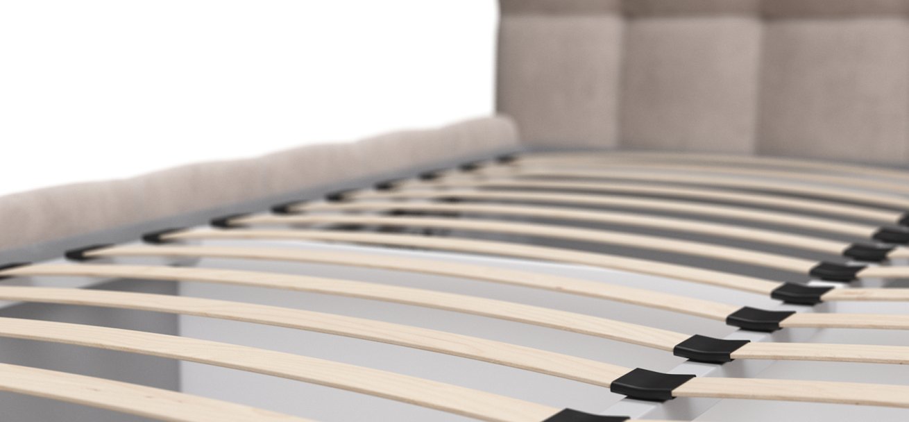 Кровать Босс 160*200 Про велюр Monolit латте