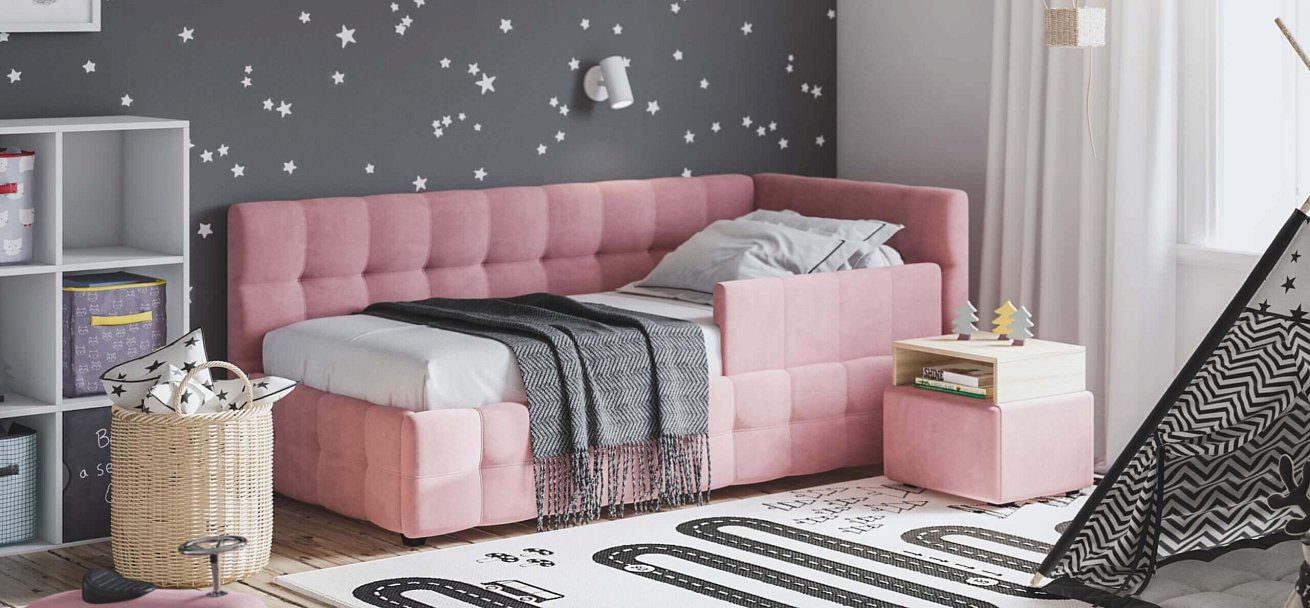 Бортик BOSS велюр Monolit роуз