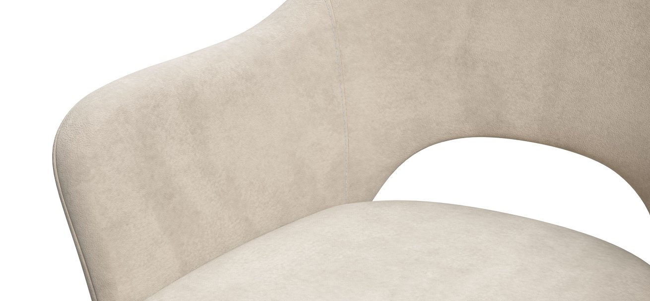 Стул ОРИЕНТ Velutto пепел, черный