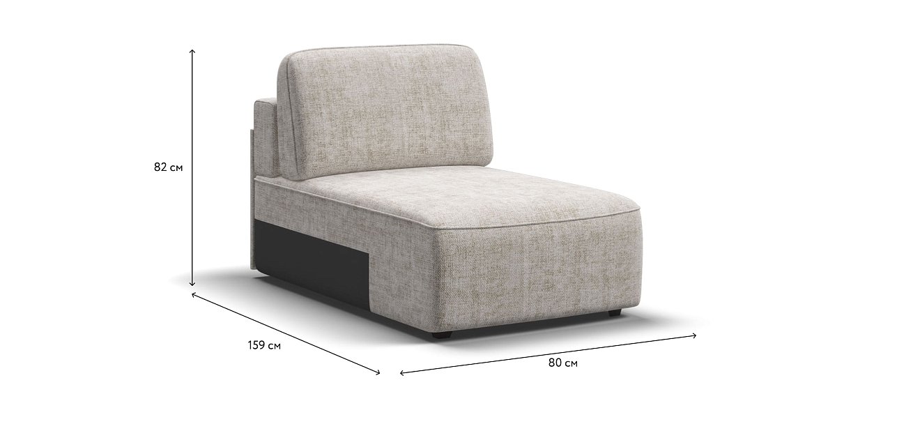 KING MODOOL оттоманка NEW шенилл IQ кварц