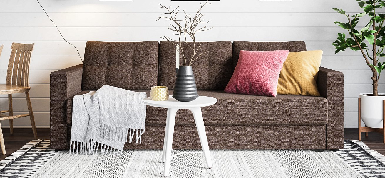 Диван Атланта 3 SE Malmo шоколад