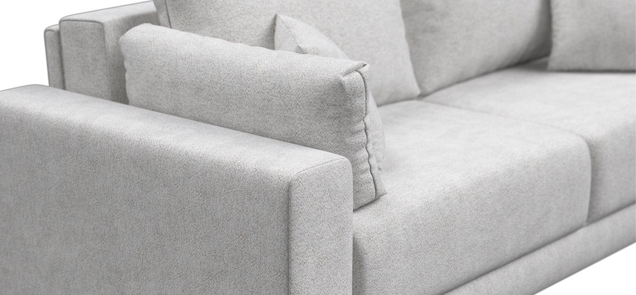 Диван Босс Прайм Шенилл CLOUD милк