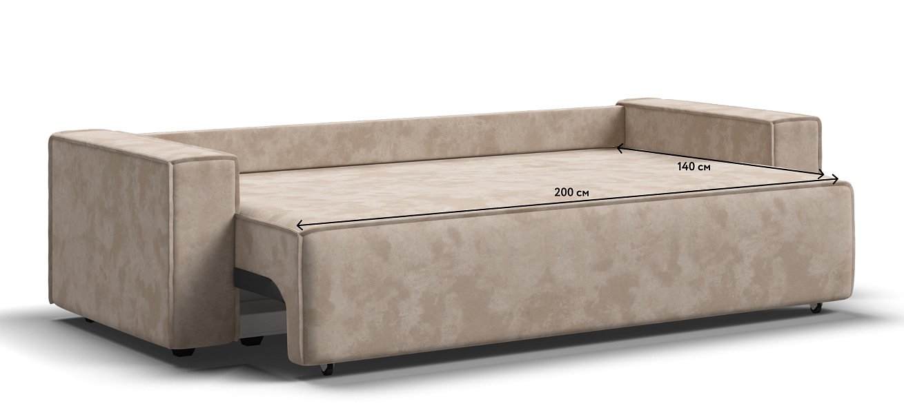 Диван Норд Велюр Alkantara пепел