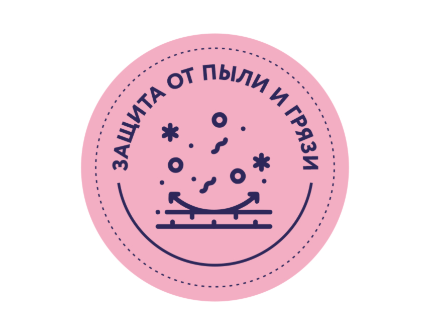 Топпер защищает верхнюю поверхность матраса от пыли и грязи 