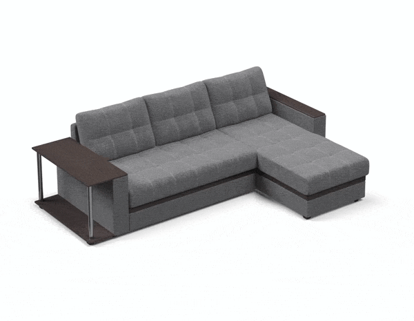 Простой и надежный механизм при трансформации дельфин.