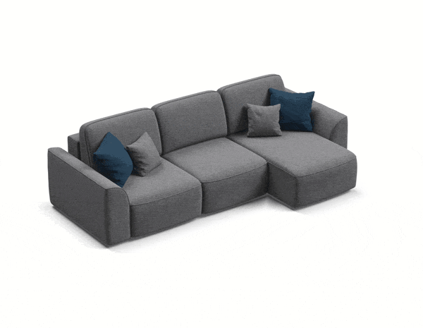 Простой и надежный механизм еврокнижка при трансформации не нужно отодвигать от стены.