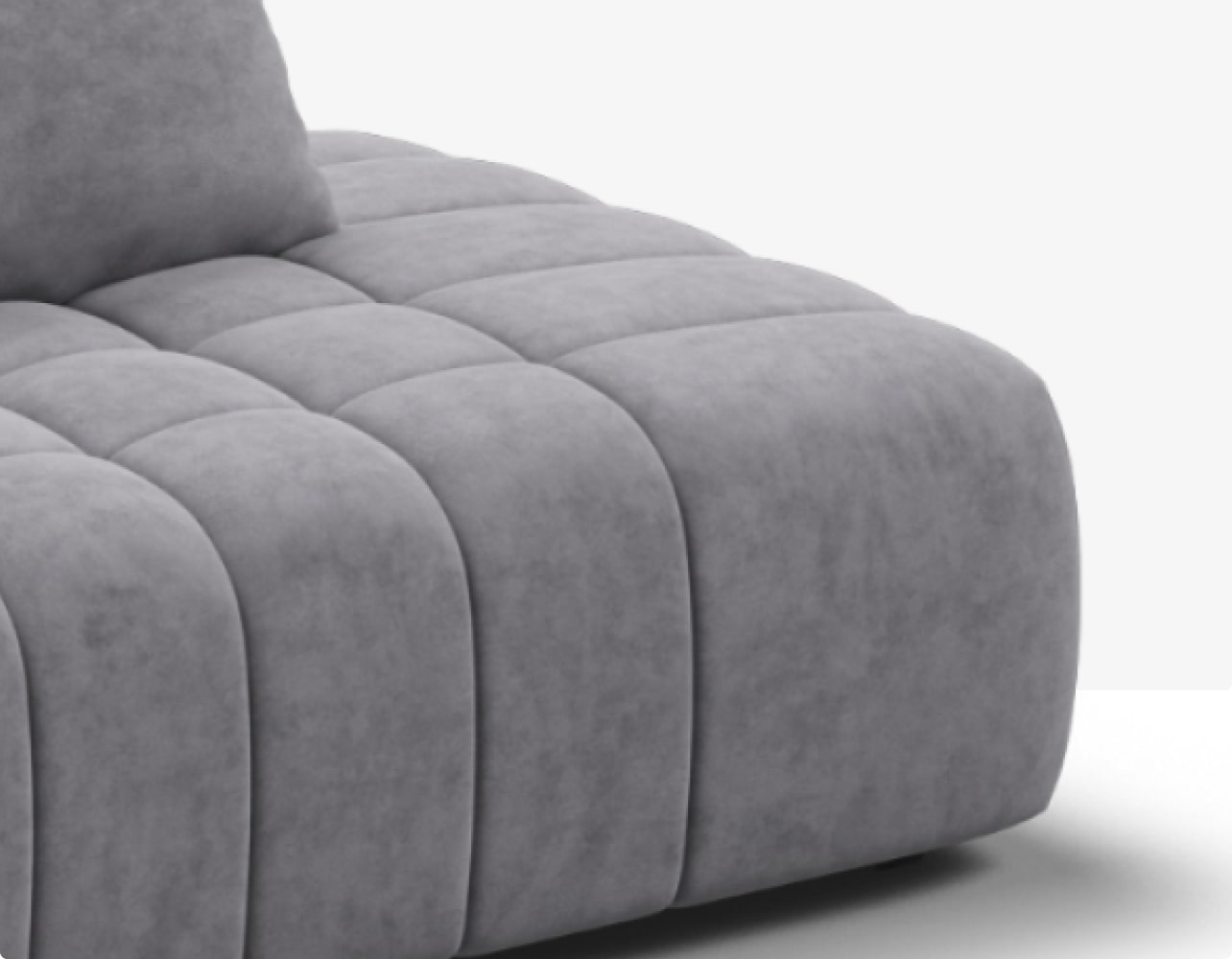 Чехол с ультропышной стежкой на холконе и усиленными утяжками