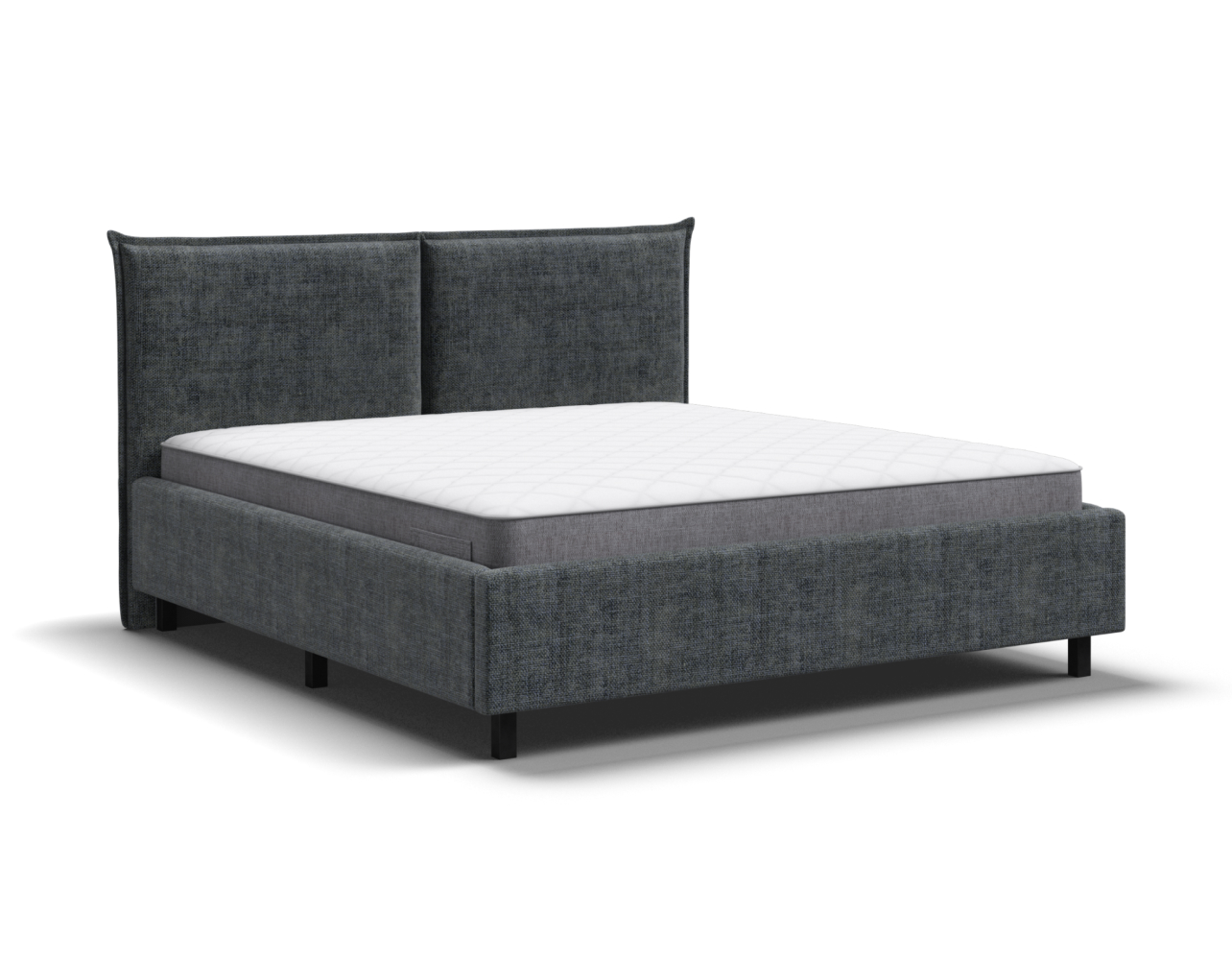 Обивка из ультрамягкого вельвета CORD с бархатистой структурой создаёт уют и комфорт. Оптимальная ширина рубчика придаёт ткани стильный и современный вид, дополняя интерьер и делая отдых перед сном особенно приятным.