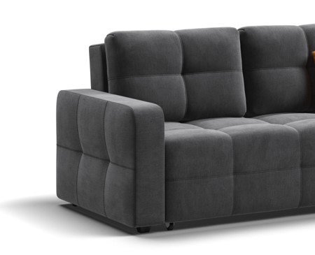 Удобные набивные приспинные подушки (холлофайбер + дробленый ППУ) - поддерживают спину, приспосабливаясь под изгибы тела.