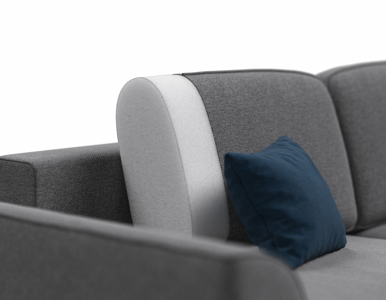 Мягкие подушки из формованной пены - обеспечивают комфортную посадку, не деформируясь и быстро восстанавливая форму